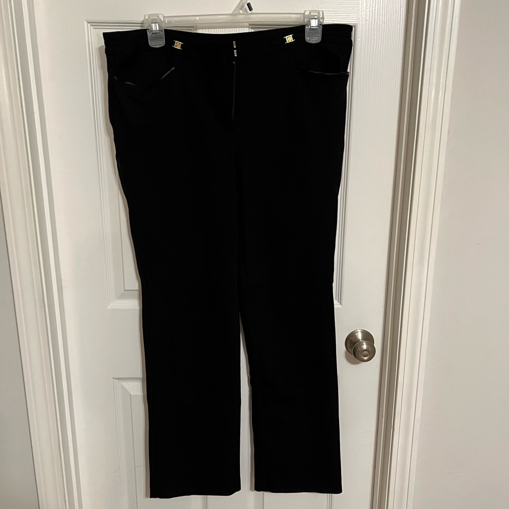 Black dress slacks with pockets